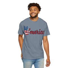 'Merica Peace Sign T-shirt – Patriotic 4th of July USA Graphic Tee