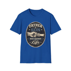 Father & Son Shirt | Vintage Fist Bump Father's Day Gift