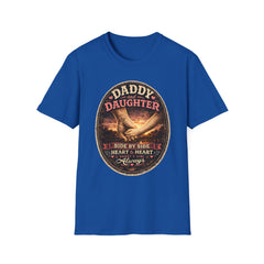 Daddy and Daughter T-Shirt — 'Side by Side, Heart to Heart' Father-Daughter Tee