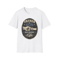 Father & Son Shirt | Vintage Fist Bump Father's Day Gift