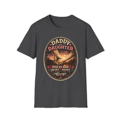Daddy and Daughter T-Shirt — 'Side by Side, Heart to Heart' Father-Daughter Tee