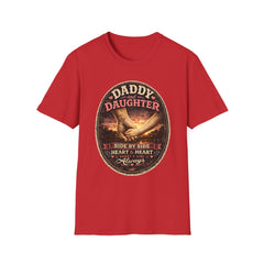 Daddy and Daughter T-Shirt — 'Side by Side, Heart to Heart' Father-Daughter Tee