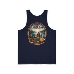 Lake Days Tank Top – Vintage Fisherman Graphic