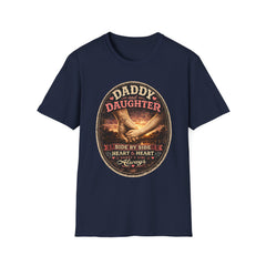 Daddy and Daughter T-Shirt — 'Side by Side, Heart to Heart' Father-Daughter Tee