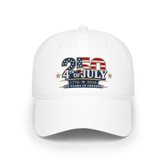 4th of July 250 Years Baseball Cap — 1776–2026 Patriotic Freedom Hat