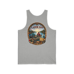 Lake Days Tank Top – Vintage Fisherman Graphic