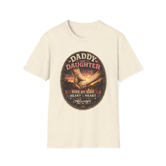 Daddy and Daughter T-Shirt — 'Side by Side, Heart to Heart' Father-Daughter Tee