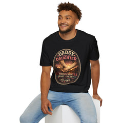 Daddy and Daughter T-Shirt — 'Side by Side, Heart to Heart' Father-Daughter Tee