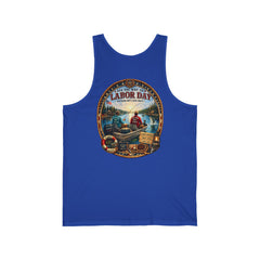 Lake Days Tank Top – Vintage Fisherman Graphic