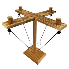 Ring Toss Game Ring and Hook Game Patio Games Large Ring toss Game for AdultsGames for Adults Party Wooden Hook and Ring Game for Bars Home and Party Fun