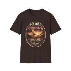 Daddy and Daughter T-Shirt — 'Side by Side, Heart to Heart' Father-Daughter Tee