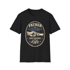Father & Son Shirt | Vintage Fist Bump Father's Day Gift
