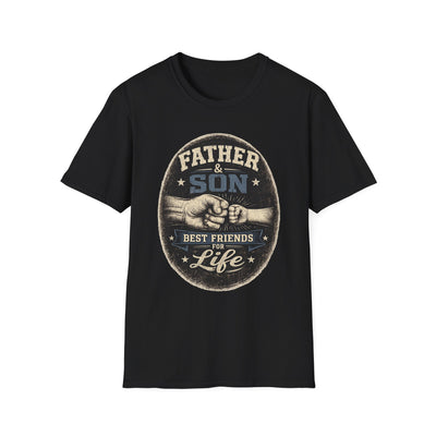 Father & Son Shirt | Vintage Fist Bump Father's Day Gift