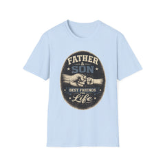 Father & Son Shirt | Vintage Fist Bump Father's Day Gift